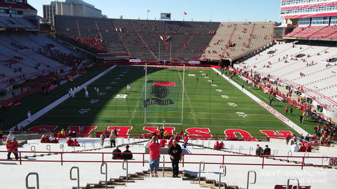 Nebraska's South Stadium (far end of the picture) is the only part of Memorial Stadium that hasn't seen major improvments.