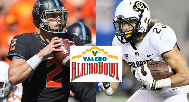 Oklahoma State will take on the Colorado Buffaloes on December 29th in the 2016 Alamo Bowl