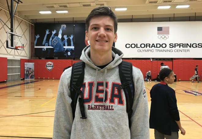 Nathan Bittle hails from Oregon, but the buzz about the 2021 big's game is circulating nationally.