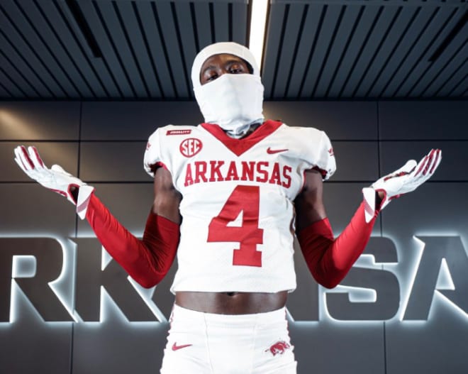 Arkansas wide receiver commit Davion Dozier earned his fourth star on Tuesday.