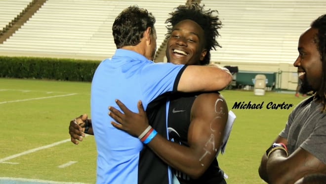 Navarre. FL, RB Michael Carter is less than a month from enrolling at UNC, and he couldn't be more excited.