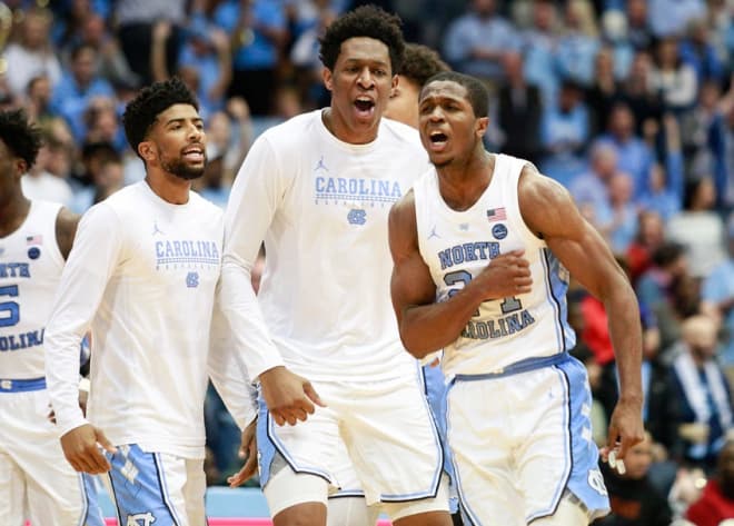It took 37 minutes, but the Tar Heels got it going enough to edge the Hurricanes on Saturday.
