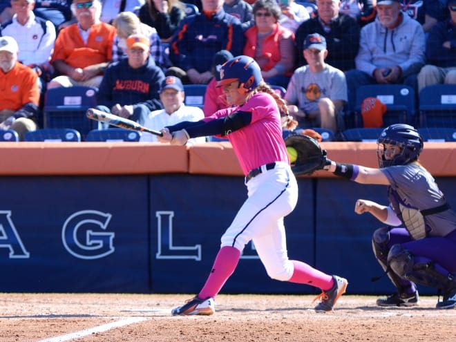 Auburn sent 25 batters to the plate Sunday. Ten of them struck out.
