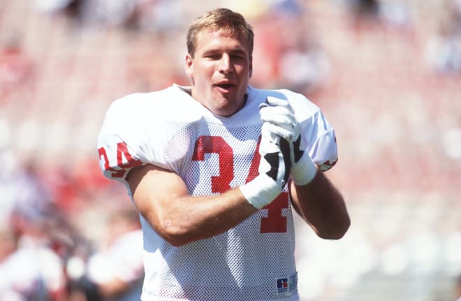 A consensus first-team All-American in 1993, Alberts is regarded one of the best defensive players in NU history.