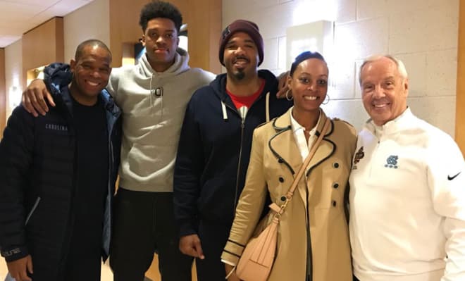 THI's Clint Jackson got together with Armando Bacot and his parents to discuss Bacot's decision to be a Tar Heel.