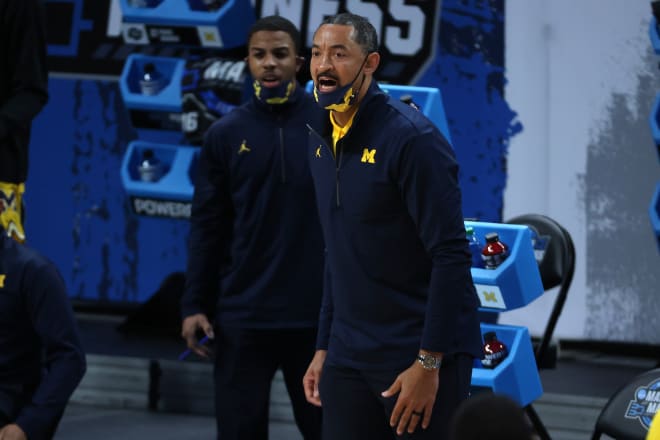 Michigan Wolverines head basketball coach Juwan Howard led his team to the outright Big Ten title in 2020-21.
