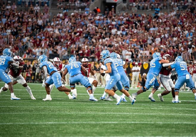 UNC allowed no sacks in its win over South Carolina, and here Brandon Peay takes a look at why it happened.