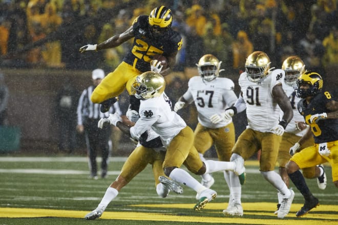 Maize&BlueReview - Michigan Wolverines Football: Harbaugh's Crew Crushes  The Irish, 45-14