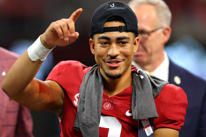 Alabama Crimson Tide quarterback Bryce Young. Photo | Getty Images