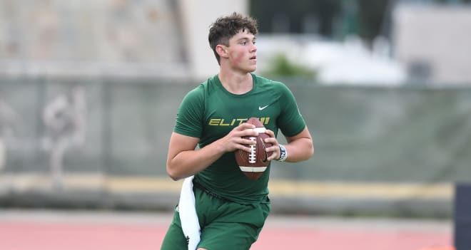 The Penn State Nittany Lion football program earned a verbal commitment from quarterback Drew Allar in the spring of 2021.