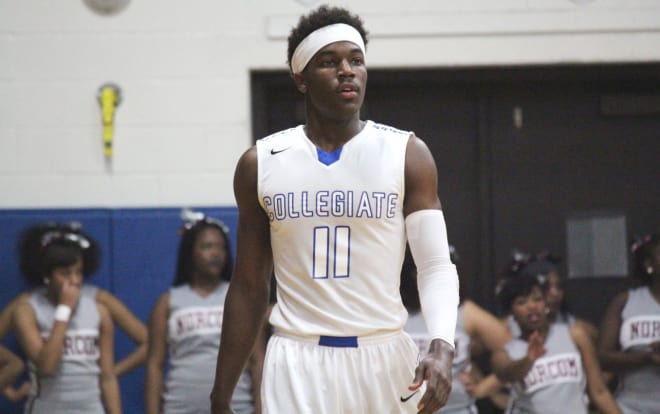 Adam Grant piled up half of his 22 points for Norfolk Collegiate in the fourth quarter and OT