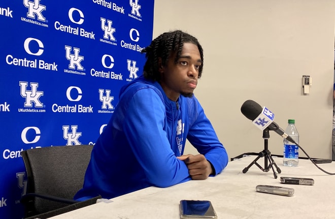 UK newcomer Antonio Reeves met with the local media on Friday at Memorial Coliseum.
