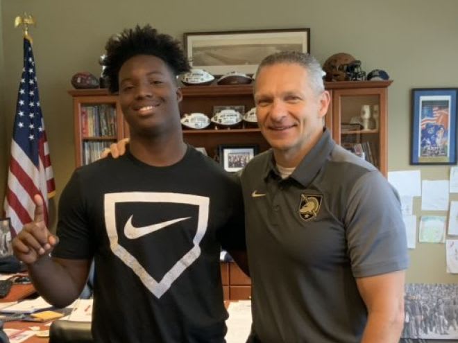 Rivals 2-star performer and Army commit with Head Coach Jeff Monken