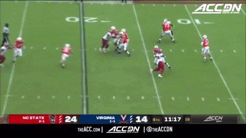 NC State Wolfpack football star Alim McNeill snares a pick-six
