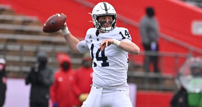 Penn State quarterback Sean Clifford. 