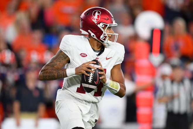 Stanford quarterback Ashton Daniels. 