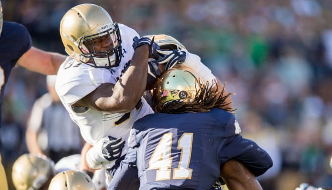 Matthias Farley's special teams contributions at Notre Dame could lead to a future in the NFL.