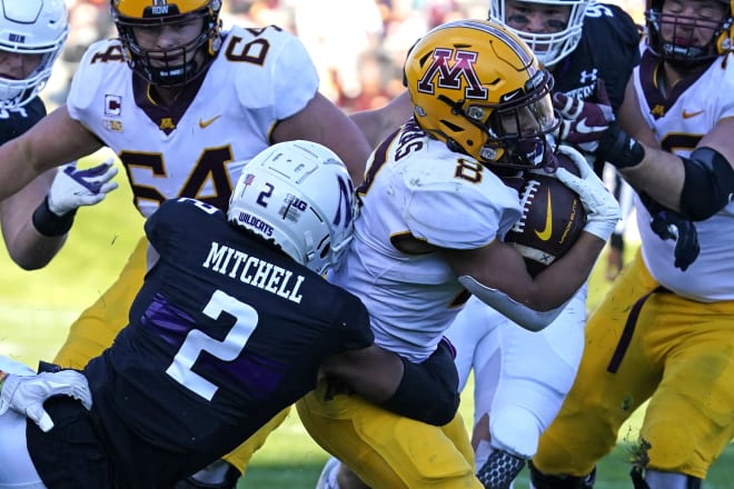 Ky Thomas ran for 106 of Minnesota's 308 rushing yards.