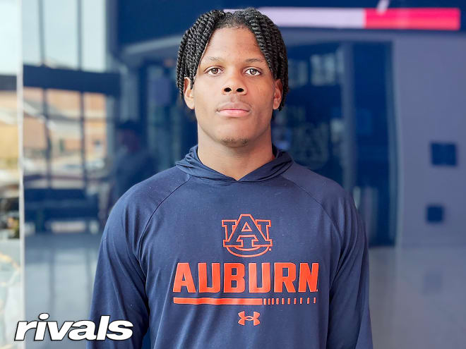 Anquon Fegans visited Auburn Tuesday