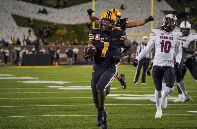 Missouri will be hard-pressed to replace Tyler Badie and his 1,942 scrimmage yards at running back.