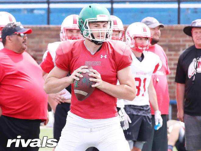 Iowa QB commit Carson May threw for 5 touchdowns on Friday.
