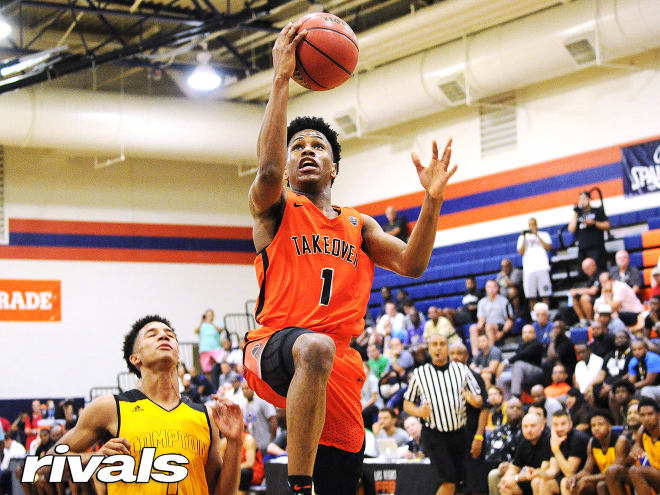 Paul VI five-star guard Jeremy Roach - who shined on the AAU circuit with Team Takeover - is the 2019-20 Gatorade Virginia Boys Basketball Player of the Year