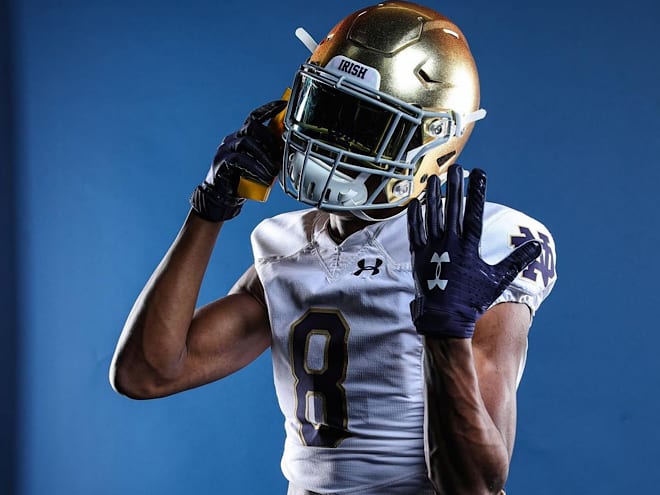 Before summer concluded, Notre Dame 2024 four-star wide receiver commit Cam Williams returned to campus for Sunday's Grill & Chill. He took the role as recruiter but also offered perspective on his decision to visiting recruits and their parents.