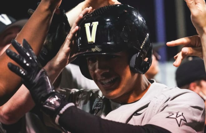 Isiaha Thomas hit a fifth-inning home run to help Vanderbilt past Lipscomb