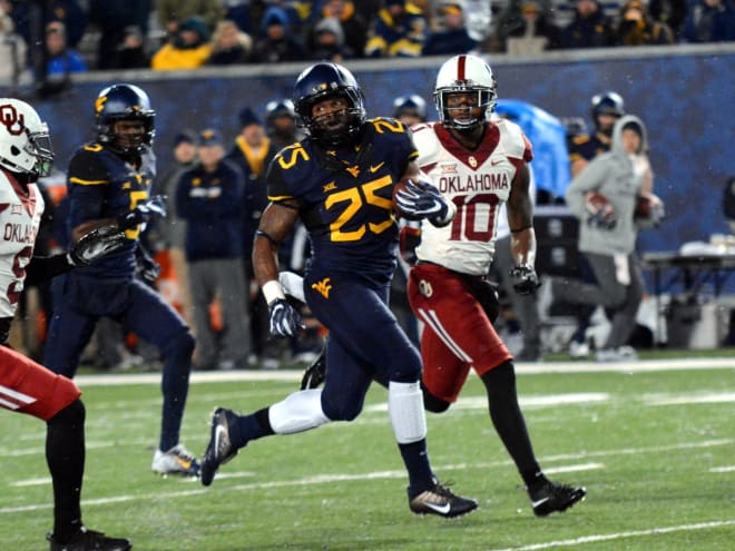 Crawford rushed for 331 yards against Oklahoma. 