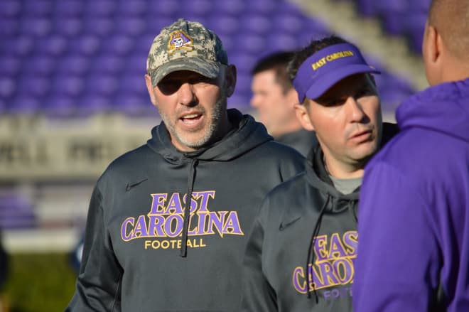 Tony Petersen's ECU offense hopes to get fully cranked up when they travel to UConn this Sunday.