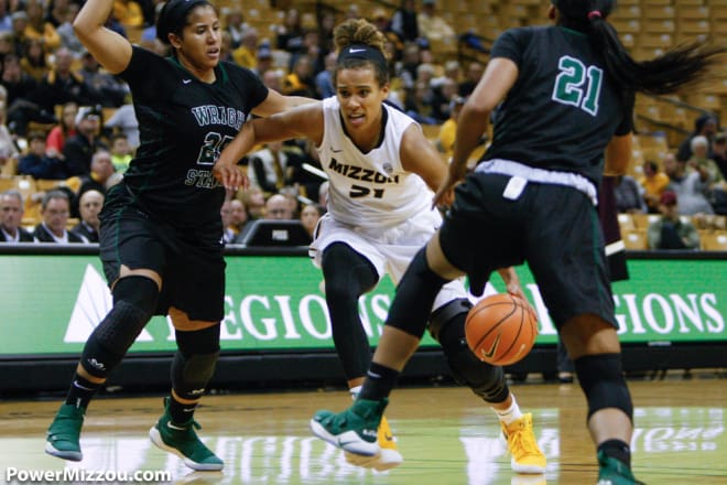 Cierra Porter came to Mizzou from Rock Bridge the same year as Cunningham