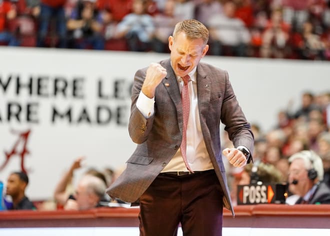 Alabama basketball coach Nate Oats. Photo | Imagn