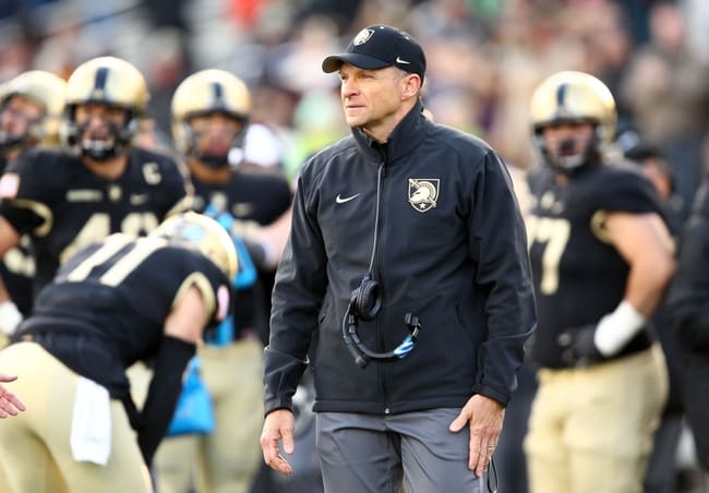 Jeff Monken is in his third season at Army this fall.