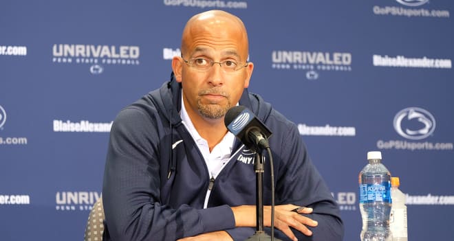 James Franklin has acknowledged the Nittany Lions' ability for continued improvement. 