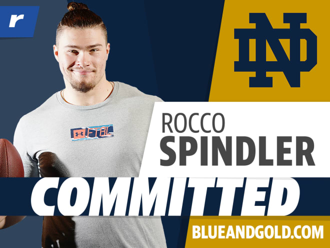 Clarkston (Mich.) High offensive lineman and Notre Dame commit Rocco Spindler