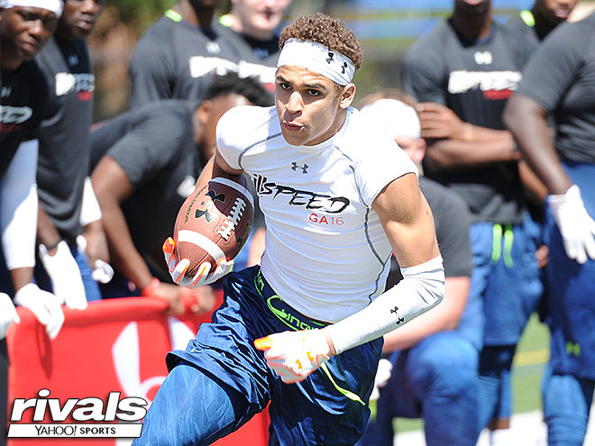 Four-star wide receiver Camron Johnson has committed to Vanderbilt. 