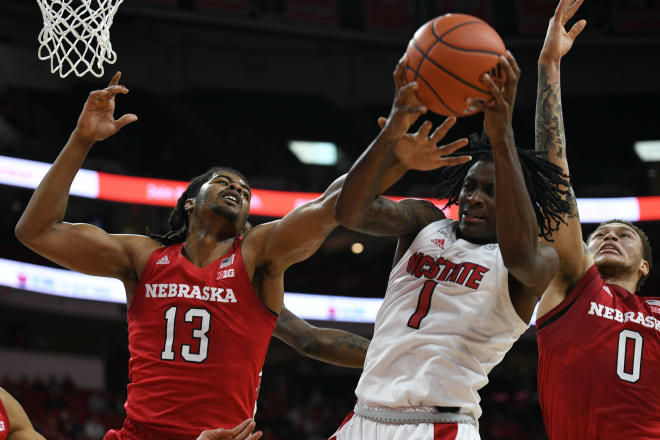Despite shooting 27 less free throws and giving up 24 offensive rebounds, Nebraska had every chance to win at NC State on Wednesday night.
