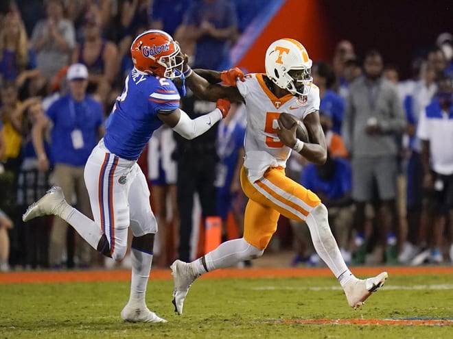 Tennessee is going for its first win over Florida in five years on Saturday at Neyland Stadium. 