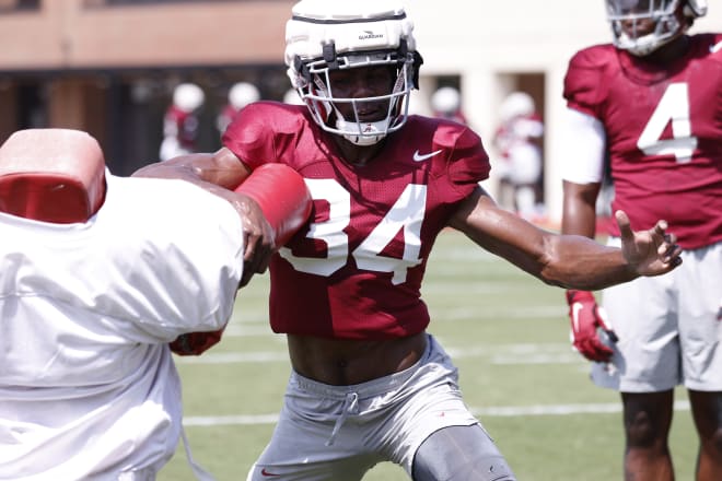 Alabama Crimson Tide outside linebacker Quandarrius Robinson. Photo | Alabama Athletics 