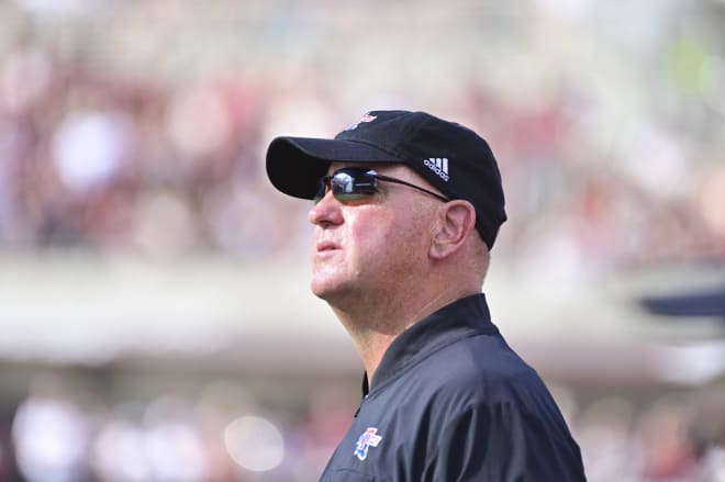 Louisiana Tech Bulldogs head coach Skip Holtz