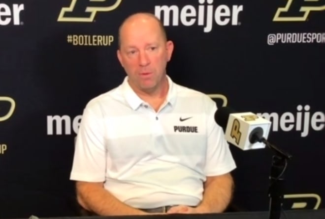 Purdue coach Jeff Brohm