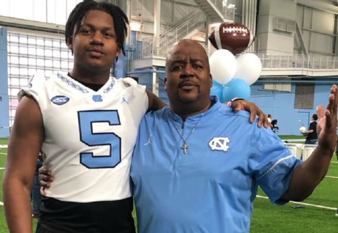 In-state defensive end Jahvaree Ritzie gives THI and update on his growing relationship with DL coach Tim Cross and UNC.