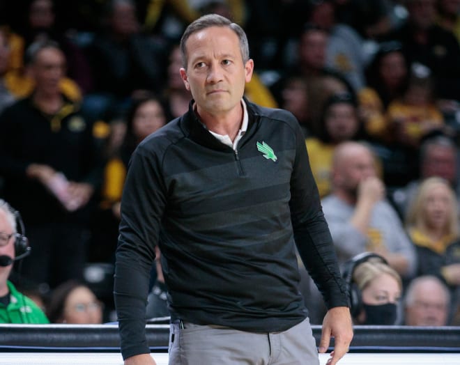 North Texas coach Grant McCasland led the Mean Green to their first ever NCAA Tournament win last season.