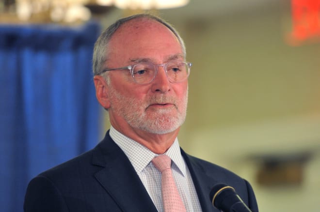  AD Jack Swarbrick and Notre Dame could face many tough roster and financial considerations in the coming years. 