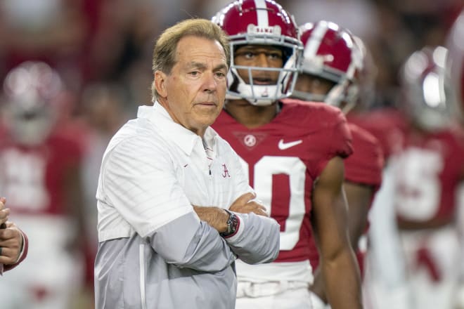 Nick Saban. Photo | Marvin Gentry-USA TODAY Sports