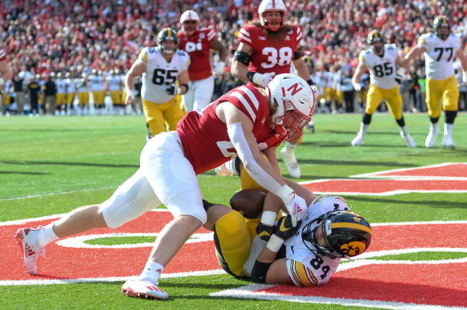 Nebraska inside linebacker Luke Reimer