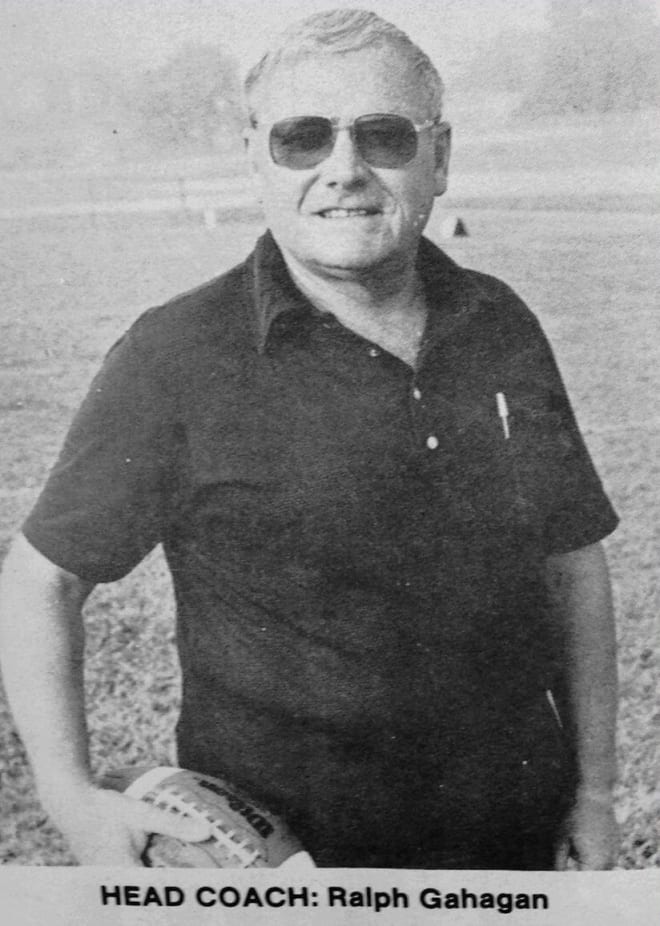 Ralph Gahagan, who led Kempsville to a school-record 13 victories in 1983 and trip to the State Championship game, passed away on Christmas Eve at the age of 93
