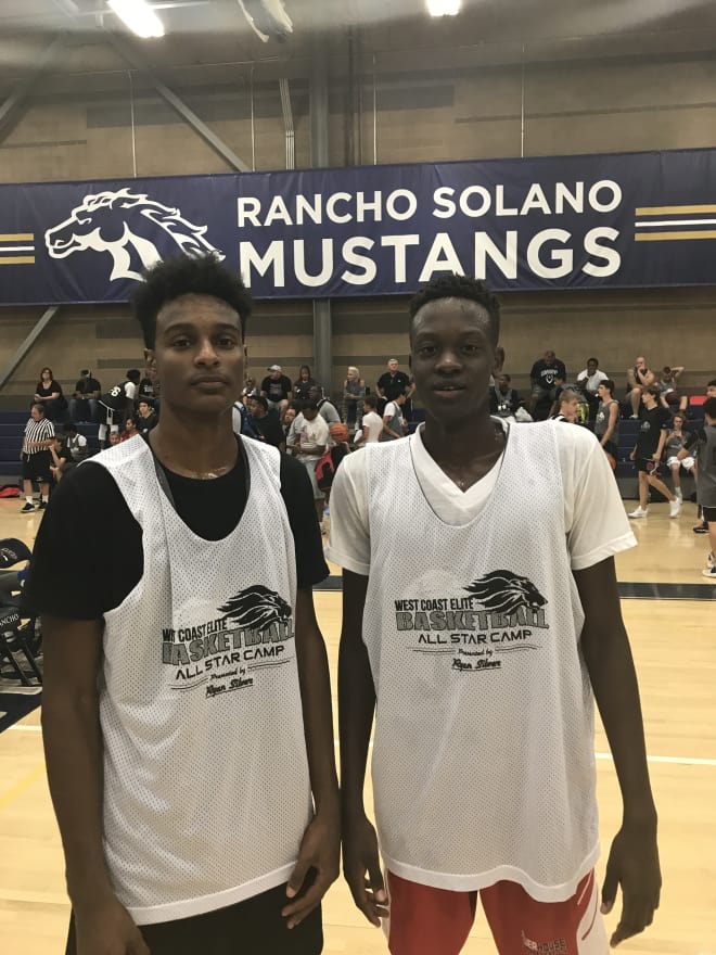 Pictured are 2019's Otis Frazier III and Jackson Ruai. 