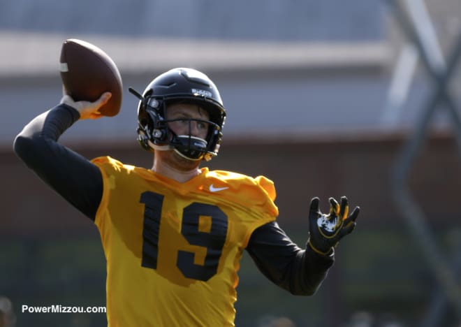 Redshirt sophomore Jack Lowary was one of two players listed as a co-backup to Drew Lock on Missouri's first depth chart of the preseason.