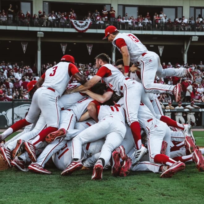 NC State Wolfpack baseball beat Arkansas at its game